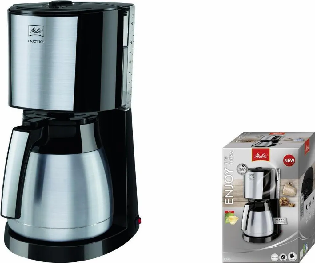 MELITTA Kaffeeautomat 1017-08 10Tassen Thermokanne 1000Watt Schwarz 15 MELITTA Kaffeeautomat 1017-08 10Tassen Thermokanne 1000Watt Schwarz – Bild 13