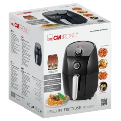 CLATRONIC Heißluft-Fritteuse FR 3698 H Schwarz -Günstiges Brat Lust Geschäft 0142a45c330b29374922a0ce3eaf5b12