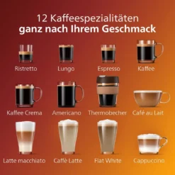 Does Not Apply Philips Series 5400 Kaffeevollautomat – Lattego Milchsystem, 12 Kaffeespezialitäten, Intuitives Display, 4 Benutzerprofile, Chrom (EP5447/90), Chrom / Einzigartig -Günstiges Brat Lust Geschäft 01b413f4bcb072e7d4a50850f66a060e