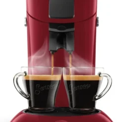 Philips Senseo Kaffeepadmaschine HD 6553/80 Original, Farbe Rot -Günstiges Brat Lust Geschäft 020a1608f1f94e3bd3c6143dfdba2287