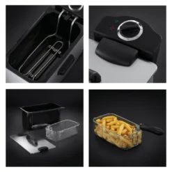 RUSSELL HOBBS Fritteuse Cook@Home 19773-56 Edelstahl 3,2L 130-190°C 1800W -Günstiges Brat Lust Geschäft 04a491b6320c7bb99e60dc2bb242b93d