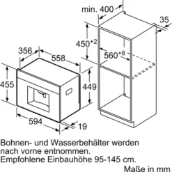 Bosch CTL636EB6 Einbau-Kaffeevollautomat -Günstiges Brat Lust Geschäft 04ce8426d6485dd7d79257bb0f108148