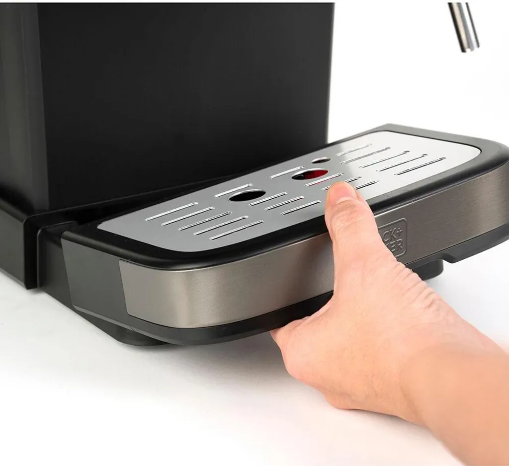 Black & Decker BLACK + DECKER Espressomaschine 20 Bar 5 Black & Decker BLACK + DECKER Espressomaschine 20 Bar – Bild 3