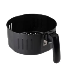 Cuisinier Deluxe Heißluftfritteuse Analog - 5 Liter - 230V - Airfryer - Heißluftofen - Temperatureinstellung Von 80°C Bis 200°C - 7/8 Personen - Schwarz -Günstiges Brat Lust Geschäft 07dabd456319d5f3ae99eda1b50d2237