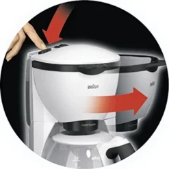 BRAUN Kaffeemaschine KF 520/1 Weiß -Günstiges Brat Lust Geschäft 08d826cf4bf69c599013532222936453