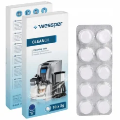 Wessper Rundum-Pflegeset Für Kaffeevollautomaten Philips, Saeco (2x AquaClean Filter, Komp. Mit CA6903, Entkalker 500ml, 10 X 2g Reinigungstabletten, Reinigungsbürste) -Günstiges Brat Lust Geschäft 0932a8cb58f5b915211312e43ec3bb99