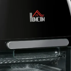 HOMCOM Heißluftfritteuse 11 L 1800W Mit 8 Menüs Zubehör Backofen Dehydrator Barbecue Für Gesundes ölfreies Fettarmes Kochen Stahl Schwarz 32 X 35,6 X 37,9 Cm -Günstiges Brat Lust Geschäft 09f19517e54f6dcd4bda251f11b28eb5