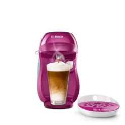 Bosch TASSIMO HAPPY Wild Purple +20 € Gutschein 1400 Watt 0,7 Liter Wassertank -Günstiges Brat Lust Geschäft 0a3df21a1b1b1012d623a2d4c0acb5a5