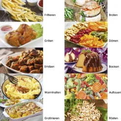 GOURMETmaxx Heißluft-Fritteuse Digital - 12l - 1800W Heißluft Fritteuse Fettfrei 12L Friteuse Airfryer Digital Drehgrill XL Fritöse 25 GOURMETmaxx Heißluft-Fritteuse Digital - 12l - 1800W Heißluft Fritteuse Fettfrei 12L Friteuse Airfryer Digital Drehgrill XL Fritöse -Günstiges Brat Lust Geschäft 0b67f60dfe2b9951b3ad0bab41751f84