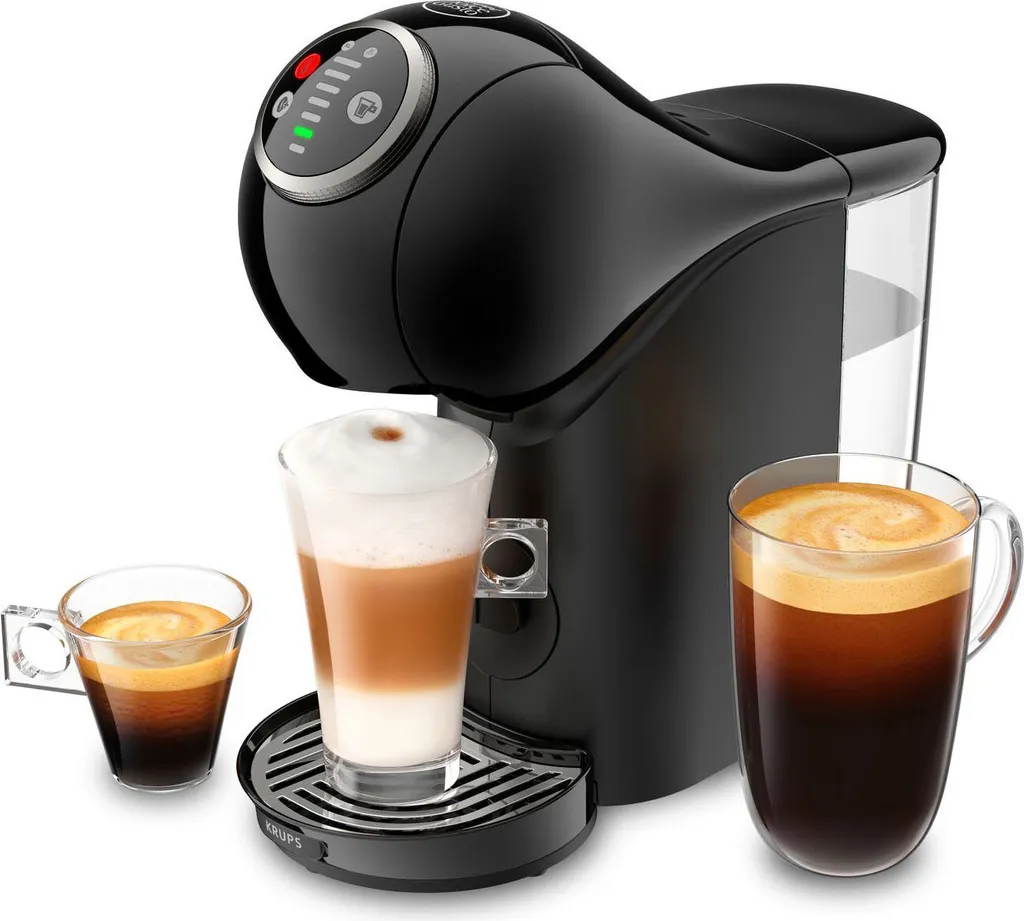 Krups Genio 2 KP340, Espressomaschine, 0,8 L, Kaffeekapsel, 1500 W, Schwarz 7 Krups Genio 2 KP340, Espressomaschine, 0,8 L, Kaffeekapsel, 1500 W, Schwarz – Bild 5