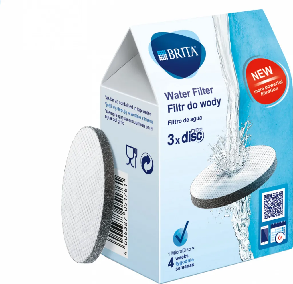 Brita Wasserfilter-Karaffe Fill And Serve Mind + 4 MicroDisc Filter 6 Brita Wasserfilter-Karaffe Fill And Serve Mind + 4 MicroDisc Filter – Bild 4