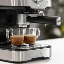 Princess 2 Tassen Espresso- & Kapselmaschine Mit Milchaufschäumer -Günstiges Brat Lust Geschäft 0c843bef4a29d5427673cec4b98dd8f7