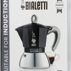 Bialetti MOKA 4TZ Induction Nera -Günstiges Brat Lust Geschäft 0ca86e11a34fb4bc647c35fc3b3d9daa