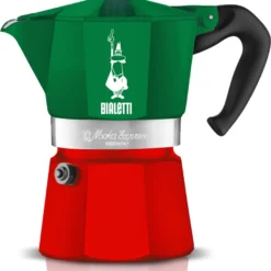 Bialetti - Moka Express Collection Italia (Tricolour), 3-Tassen-Kaffeemaschine, Aluminium 14 Bialetti - Moka Express Collection Italia (Tricolour), 3-Tassen-Kaffeemaschine, Aluminium -Günstiges Brat Lust Geschäft 0dd14bf19703dee2327ceec118df5997