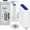 Set Für DeLonghi Kaffeemaschinen: 6x AquaFloow Longi Wasserfilter, AquaFloow Entkalker Entkalker 1000ml, Reinigungswischer -Günstiges Brat Lust Geschäft 0e380f4d19fc7179272940e1a34545bc