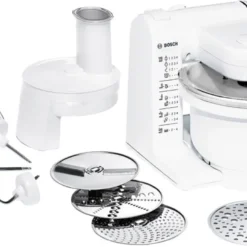 Bosch MUM 4427 Profimixx Küchenmaschine, Kunststoffgehäuse, 500 Watt, 4 Geschwindigkeiten -Günstiges Brat Lust Geschäft 11421e42a703fe654a071903f1964408