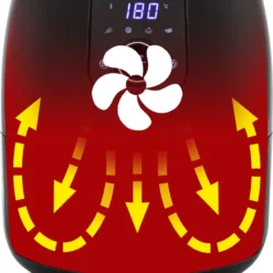 Princess Aerofryer XXL 1700 W 5,2 L Schwarz -Günstiges Brat Lust Geschäft 114d0890de7a7f0caa8993e2d6730b9c