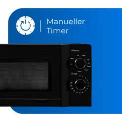 Exquisit Mikrowelle MW717-070G Schwarz | 700 Watt | Timer | 900 Watt Grill -Günstiges Brat Lust Geschäft 115771d2ecd3219ee67ac355f4648ad4