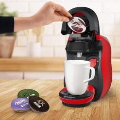 TASSIMO Kaffeekapselmaschine Happy TAS1003, Rot -Günstiges Brat Lust Geschäft 124767024fedf87e3fc6559152957e4d