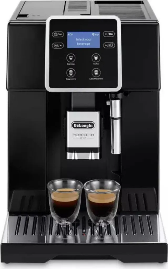 De'Longhi Delonghi ESAM 420.40.B Perfecta Evo Kaffeevollautomat Schwarz Mit Kegelmahlwerk 4 De'Longhi Delonghi ESAM 420.40.B Perfecta Evo Kaffeevollautomat Schwarz Mit Kegelmahlwerk – Bild 2