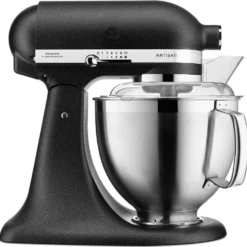 KitchenAid Küchenmaschine ARTISAN PREMIUM 4,8 Liter 5KSM185PSEBK Gusseisen Schwarz