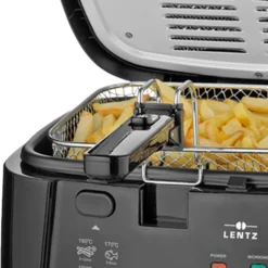 Kunststoff-Fritteuse 2,5 L,1800 Watt, Stufenlos Regelbares Thermostat, Schwarz 12 Kunststoff-Fritteuse 2,5 L,1800 Watt, Stufenlos Regelbares Thermostat, Schwarz -Günstiges Brat Lust Geschäft 17c31eed9cd147e27cfc1d1c5e719f7b