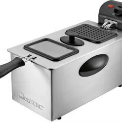CLATRONIC Fritteuse FR 3587 Inox 3L 2000 Watt Fritöse Friteuse Frittöse NEU