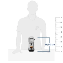 Tchibo Siebträger Espressomaschine „Lapressa“, Mit Doppelauslauf Und Milchaufschäumdüse (15 Bar, 980ml Wassertank), Inkl. Zwei Doppelwandigen Sieben, Für Espresso Und Milchschaum, Edelstahl 14 Tchibo Siebträger Espressomaschine „Lapressa“, Mit Doppelauslauf Und Milchaufschäumdüse (15 Bar, 980ml Wassertank), Inkl. Zwei Doppelwandigen Sieben, Für Espresso Und Milchschaum, Edelstahl -Günstiges Brat Lust Geschäft 1addaa588243da66564cb9aac865d1e5