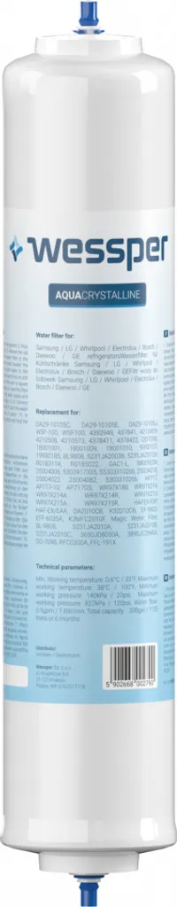 4x Wessper Wasserfilter Ersatz Für Samsung DA29-10105J 5 4x Wessper Wasserfilter Ersatz Für Samsung DA29-10105J – Bild 3
