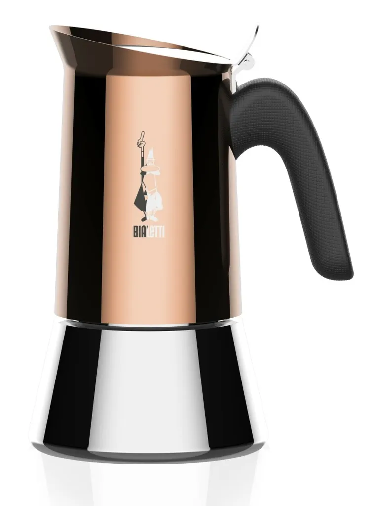 Bialetti Edelstahl Moka 6 Tassen Kocher Venus Induktion 4 Bialetti Edelstahl Moka 6 Tassen Kocher Venus Induktion – Bild 2