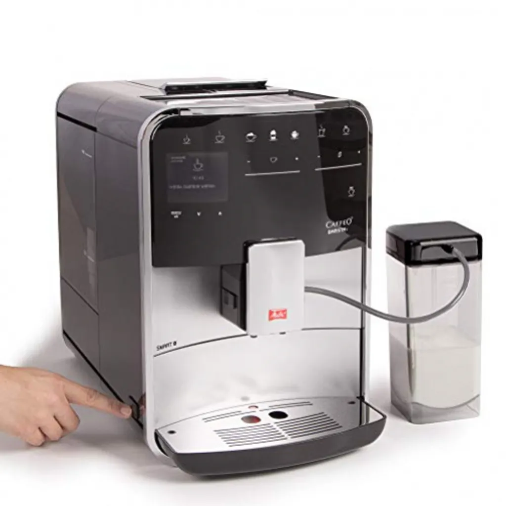 Melitta Caffeo Barista T Smart F831-101 Kaffeevollautomat, Smartphone-Steuerung, Silber 10 Melitta Caffeo Barista T Smart F831-101 Kaffeevollautomat, Smartphone-Steuerung, Silber – Bild 8