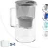 Glas Wasserfilter Wessper 2,5 L Mit 4 Filterkartuschen, Kompatibel Mit Brita Maxtra Schwarz -Günstiges Brat Lust Geschäft 1d7c61f43ca06c2ed27f29ac40bb28d2