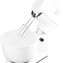 Exquisit KM 3001 We Küchenmaschine | 300 Watt | 3,8 Liter Schüssel | Weiß -Günstiges Brat Lust Geschäft 1e11d6928ab44f120cd5b57e438e675f