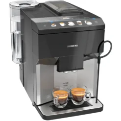 Siemens EQ.500 Classic Kaffeevollautomat TP503D04, Silber/schwarz Edelstahl, 15 Bar
