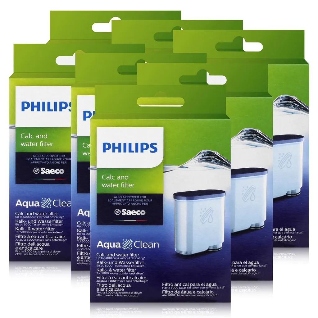 Philips CA6903/10 AquaClean Wasserfilter Für Saeco Philips Automaten (7er Pack) 3 Philips CA6903/10 AquaClean Wasserfilter Für Saeco Philips Automaten (7er Pack)