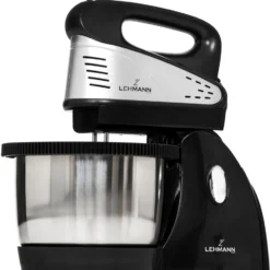 LEHMANN Küchenmaschine 2,5 L Knetmaschine Rührmaschine Teigmaschine, Turbo Handmixer | Handrührer | Stabmixer | Hand Mixer 600W -Günstiges Brat Lust Geschäft 1f462a84c1e95e8fc4606063e4745e9d