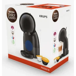 Krups Kaffeekapselmaschinen Nescafe Dolce Gusto Piccolo XS, Farbe:Schwarz/Blau, KP 1A01 17 Krups Kaffeekapselmaschinen Nescafe Dolce Gusto Piccolo XS, Farbe:Schwarz/Blau, KP 1A01 -Günstiges Brat Lust Geschäft 21cea8a2b239d996feaa5f7bbeeb95b4