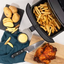 Princess Dampf-Fritteuse 1700W 6,5L Schwarz -Günstiges Brat Lust Geschäft 21dd19d1485edceb01f99f639e5b55d8