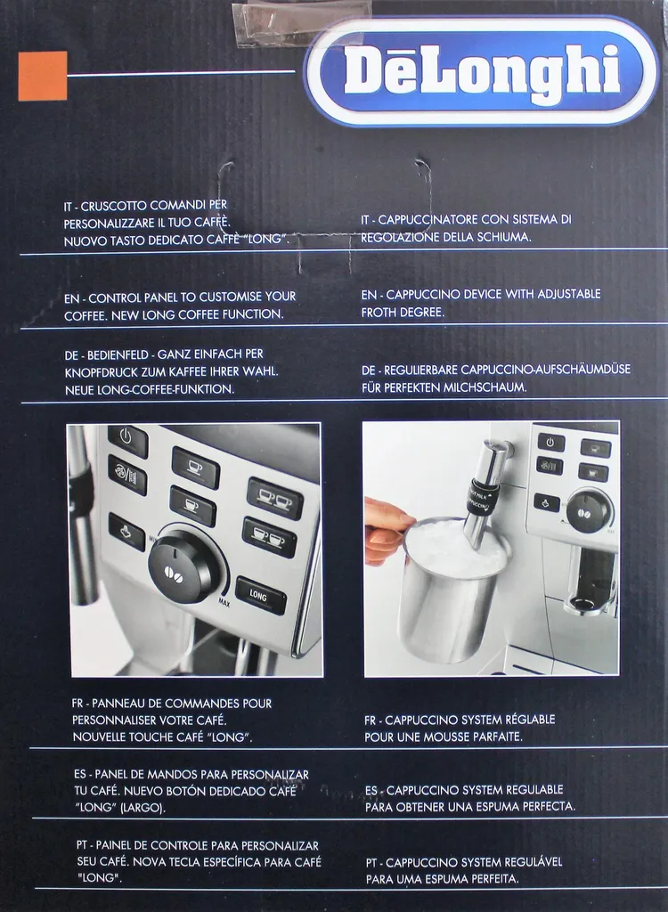 De'Longhi DeLonghi ECAM 25.120.B Kaffeevollautomat Schwarz 6 De'Longhi DeLonghi ECAM 25.120.B Kaffeevollautomat Schwarz – Bild 4