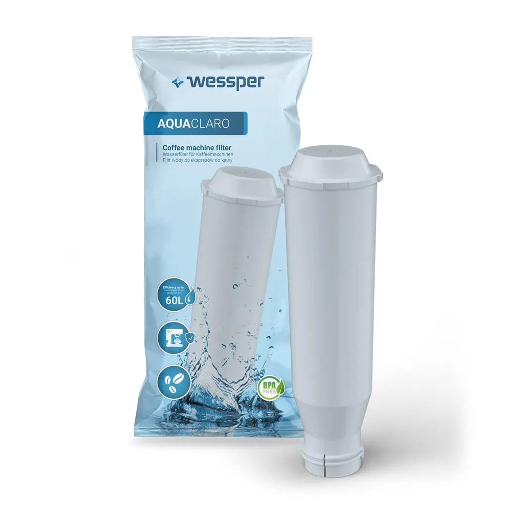 Wessper Wasserfilter AquaClaro Alternative Zu Nivona, Krups, AEG Uvm. (5er Pack) 4 Wessper Wasserfilter AquaClaro Alternative Zu Nivona, Krups, AEG Uvm. (5er Pack) – Bild 2