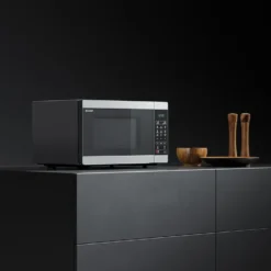 Sharp YC-MG81ES Mikrowellen - Silber / Schwarz -Günstiges Brat Lust Geschäft 23fce15af2a7e8b8ef053e7609b129af