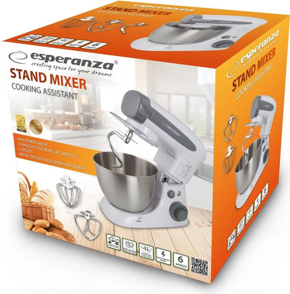 Esperanza Universal-Küchenmaschine 4 Esperanza Universal-Küchenmaschine – Bild 3