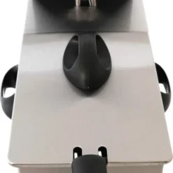 Fritteuse DESKI 3 Liter Edelstahl Schwarz 2000 Watt Friteuse