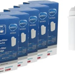 5x Original Brita Intenza Wasserfilter 467873 F. Bosch, Siemens, Gaggenau, Neff TZ70003