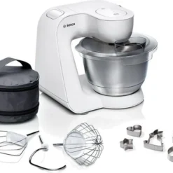BOSCH Küchenmaschine MUM5 Inkl. Ausstecher 700 Watt Weiß Teigmaschine