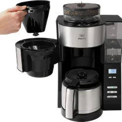 Melitta Aroma Fresh Therm - Kaffeemaschine - Edelstahl/schwarz -Günstiges Brat Lust Geschäft 27180a59d367fc4fd060dec69466aaaa