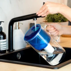 Wessper Glas Wasserfilter 2,5 L Mit 10 Filterkartuschen, Kompatibel Mit Brita Classic-blau -Günstiges Brat Lust Geschäft 2762d77c03555a56b16109fc710aca3a