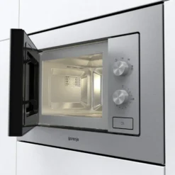 Gorenje BM201EM1X Einbau-Mikrowelle Edelstahl, 60 Cm, 20 L, 5 Leistungsstufen, 700W -Günstiges Brat Lust Geschäft 27f0b92e6e9d256c2c9b7b7cf3454987