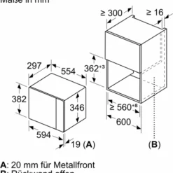 Siemens BF525LMS0 Einbau-Mikrowelle -Günstiges Brat Lust Geschäft 29650e08d5ce97ee610e24d273745e93