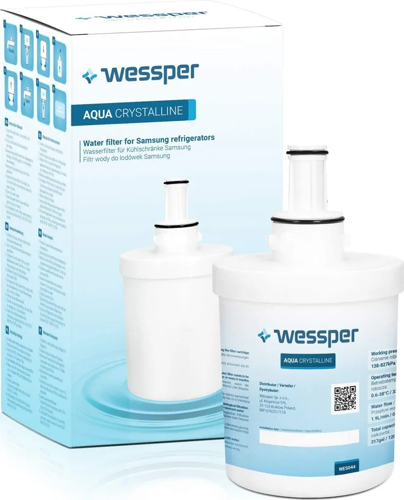Wessper® Kühlschrank Wasserfilter Ersatz Für Samsung Aqua-Pure Plus DA29-00003G DA29-00003B DA29-00003A DA29-00003A-B DA2900003A DA2900003B TADA29-00003A TADA29-00003B DA97-06317A DA61-00159A HAFCU1 3 Wessper® Kühlschrank Wasserfilter Ersatz Für Samsung Aqua-Pure Plus DA29-00003G DA29-00003B DA29-00003A DA29-00003A-B DA2900003A DA2900003B TADA29-00003A TADA29-00003B DA97-06317A DA61-00159A HAFCU1